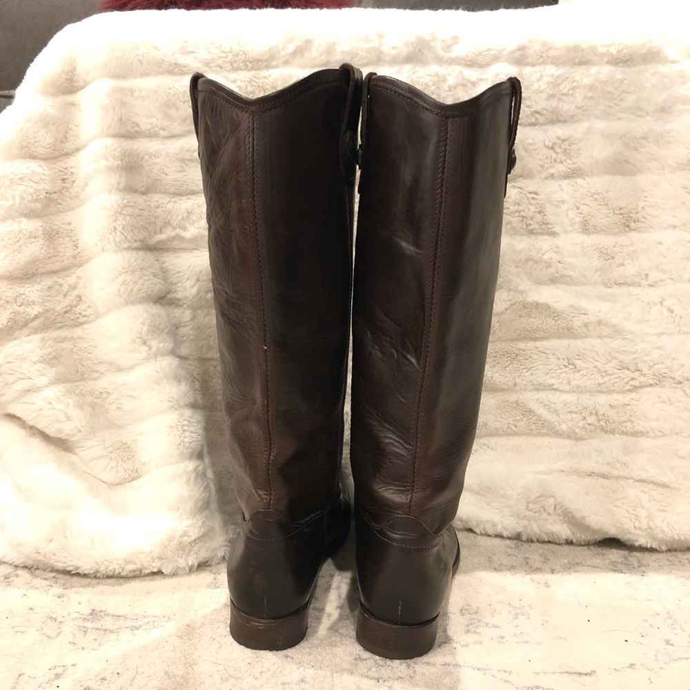 Frye Melissa Button - Dark Brown - image 3